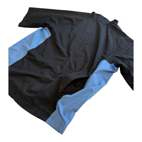 Nike Golf STORM-FIT Men’s Blue Black Short Sleeve Half-Zip Jacket Size - Medium - Picture 7 of 14